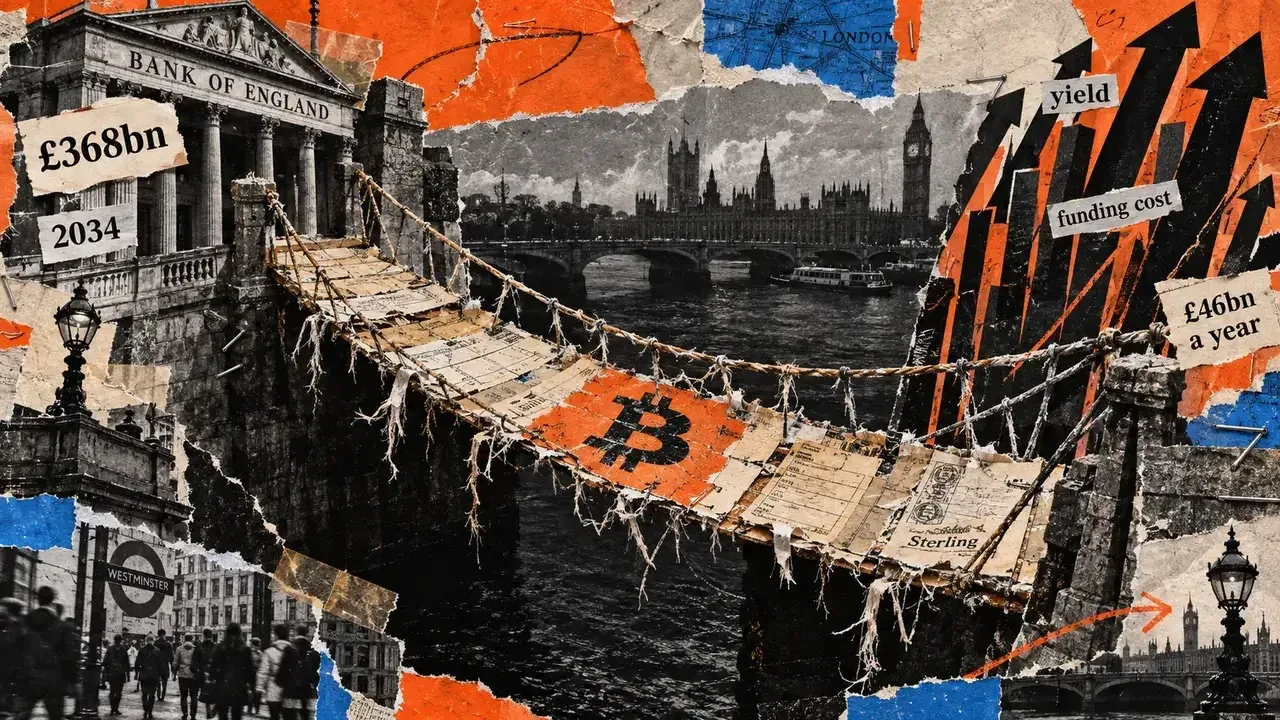 Bitcoin Faces Critical 8-Year Rates Test as Bank of England Begins £368B Unwind