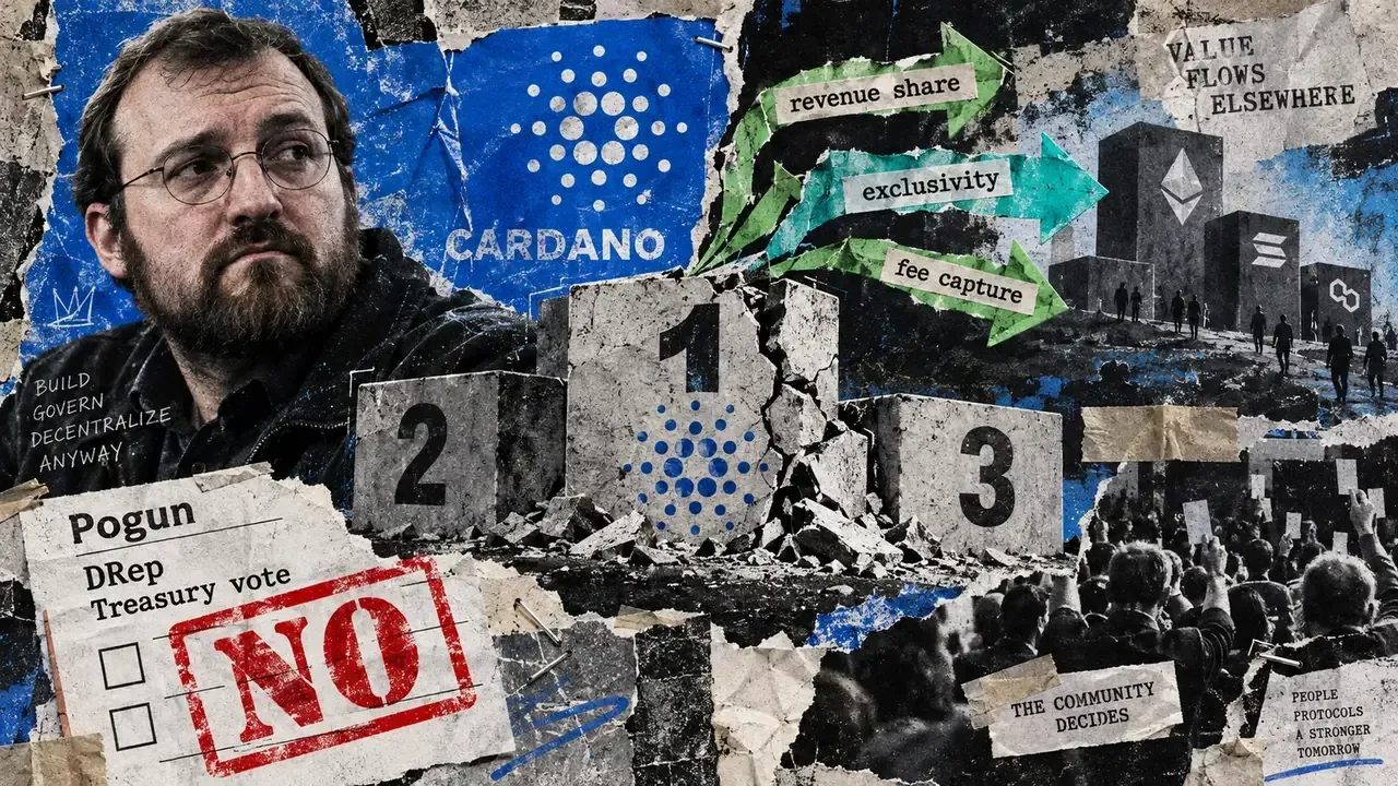 Cardano's Future: Hoskinson Signals Shift in Priority Following Treasury Vote
