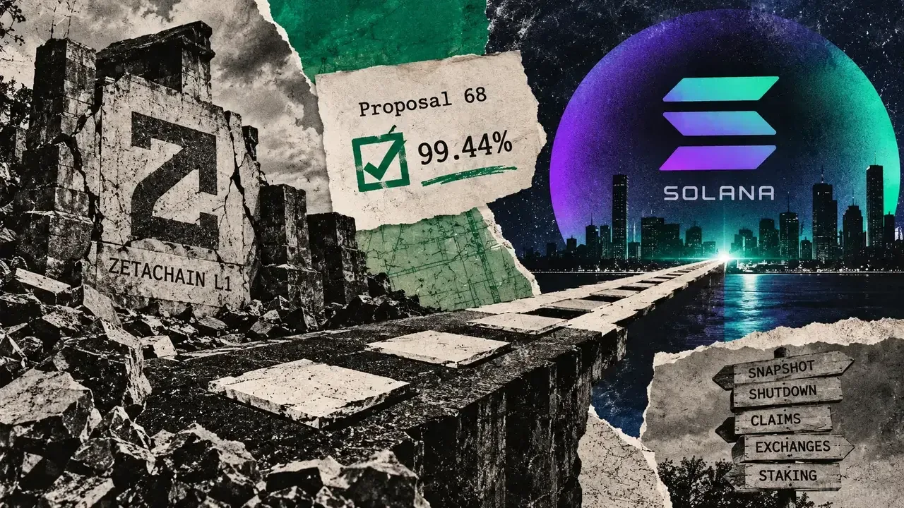 Zeta Chain Votes to Shut Down and Pivot to Solana-Powered AI Infrastructure