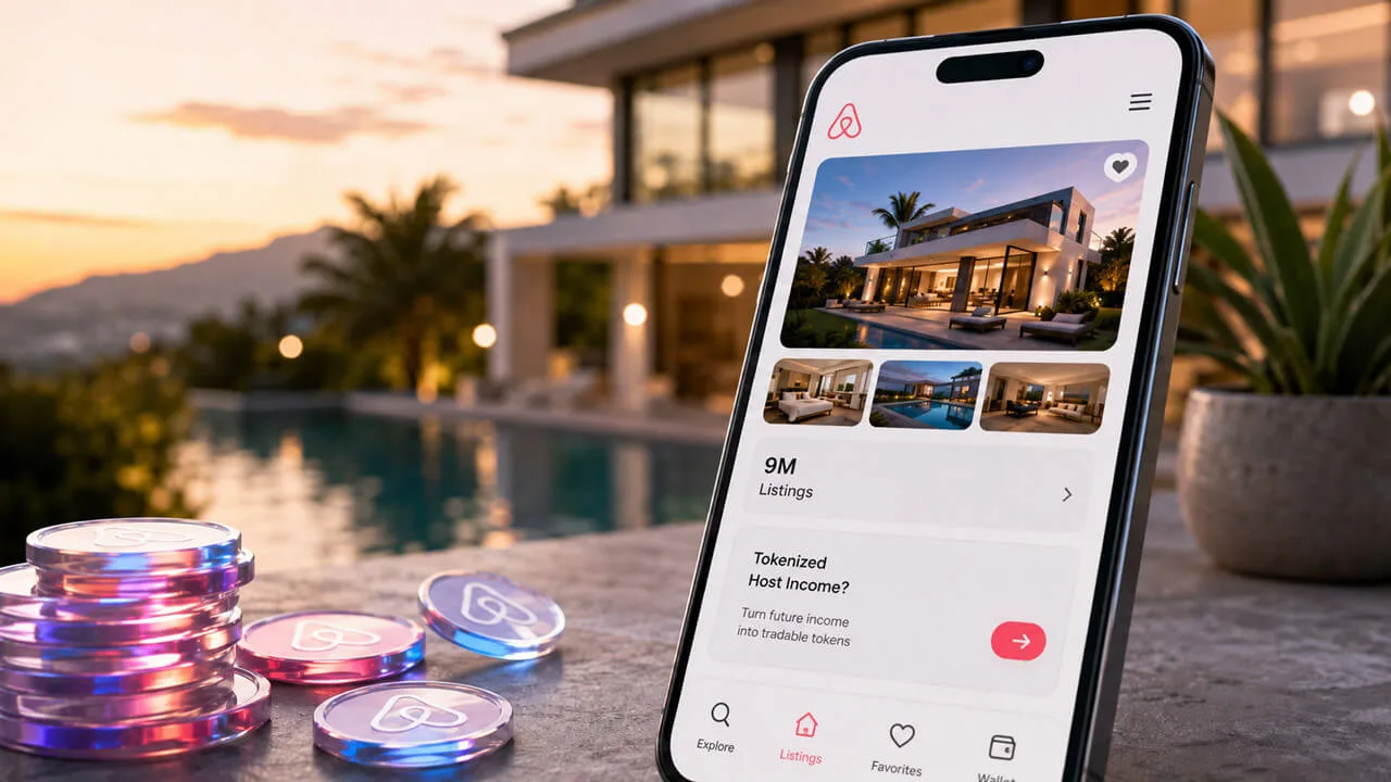 Airbnb’s 9M Listings Hint at Crypto Financing Without Balance Sheet Risk